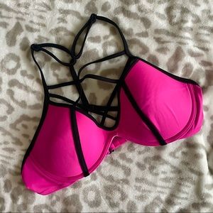 ✨ VS PINK CRISS CROSS SWIM TOP ✨